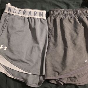 Nike/Underarmour XL Women's Shorts BUNDLE